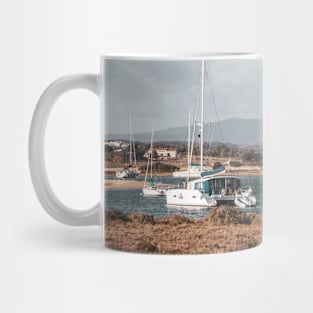 Harbour in Alvor, Portugal Mug